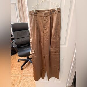 a new day Brown Cargo Wide-Leg Pants